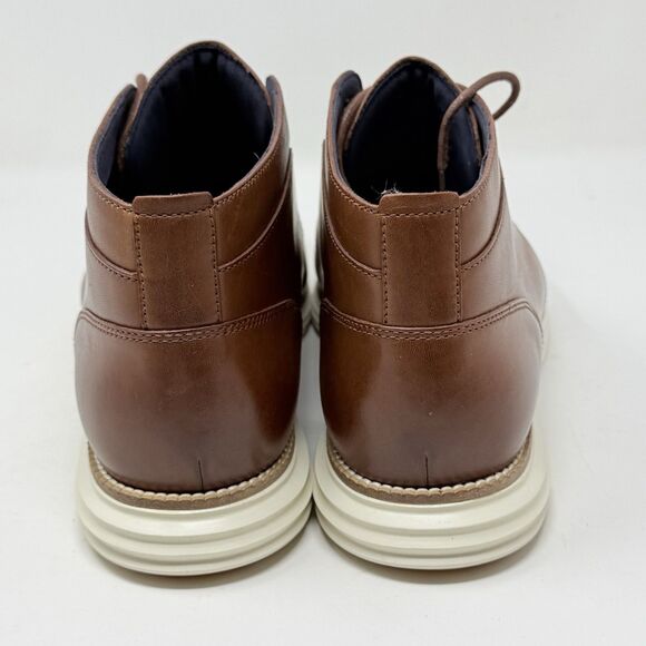 Cole Haan Original Grand Chukka Boots Mens 13 M Woodbury Brown Ivory Leather main image 11